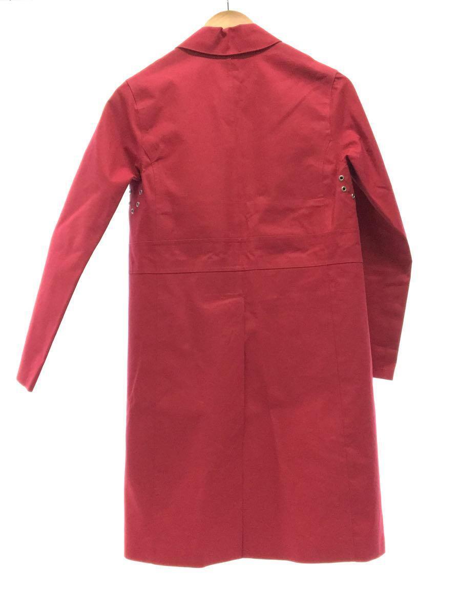 上品 MACKINTOSH◇コート/34/コットン/レッド/赤/無地/1 Y50-02/ゴム