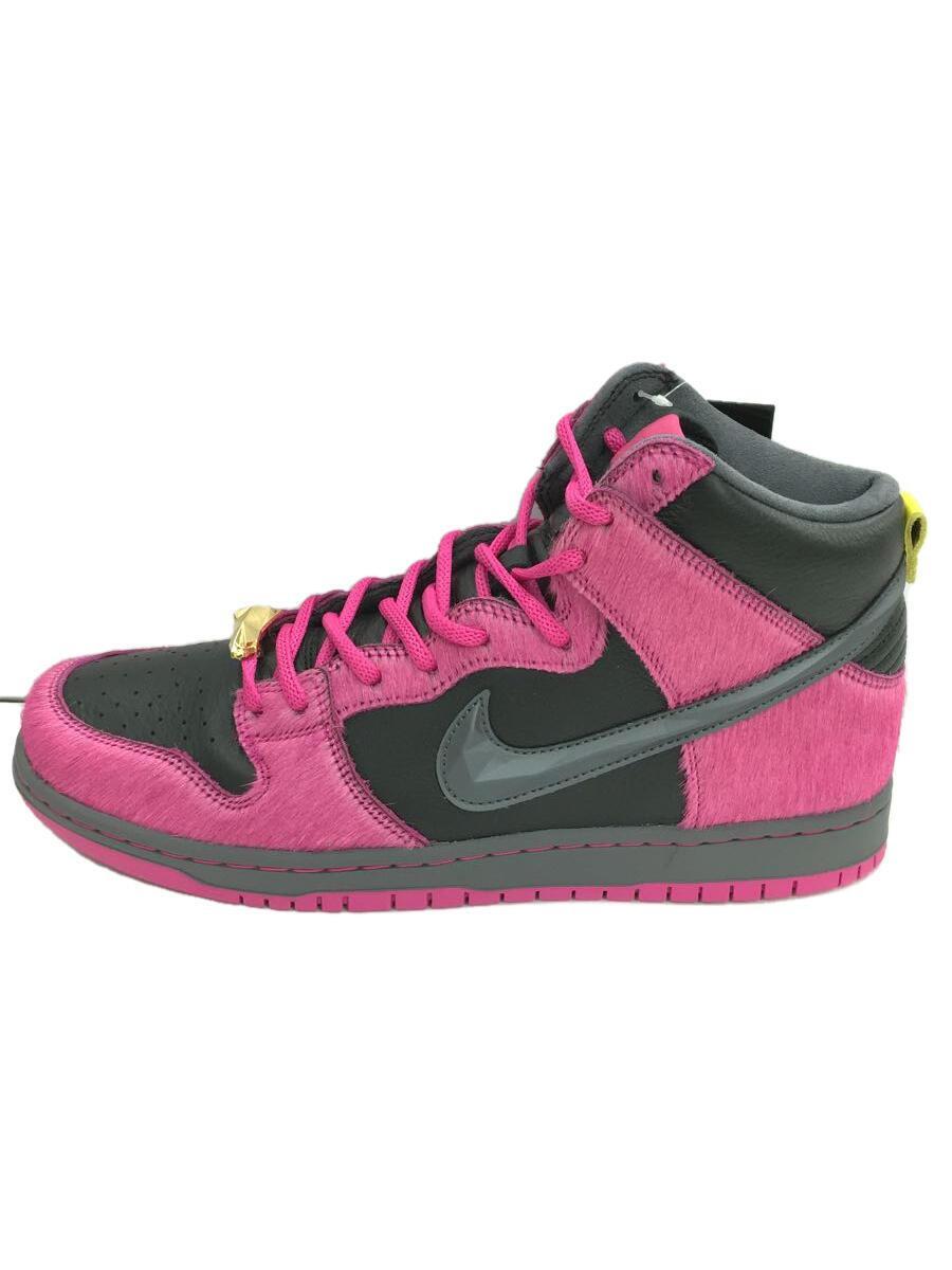 NIKE SB◆×Run The Jewels/Dunk High/スニーカー/28cm/PNK/DX4356-600_画像1