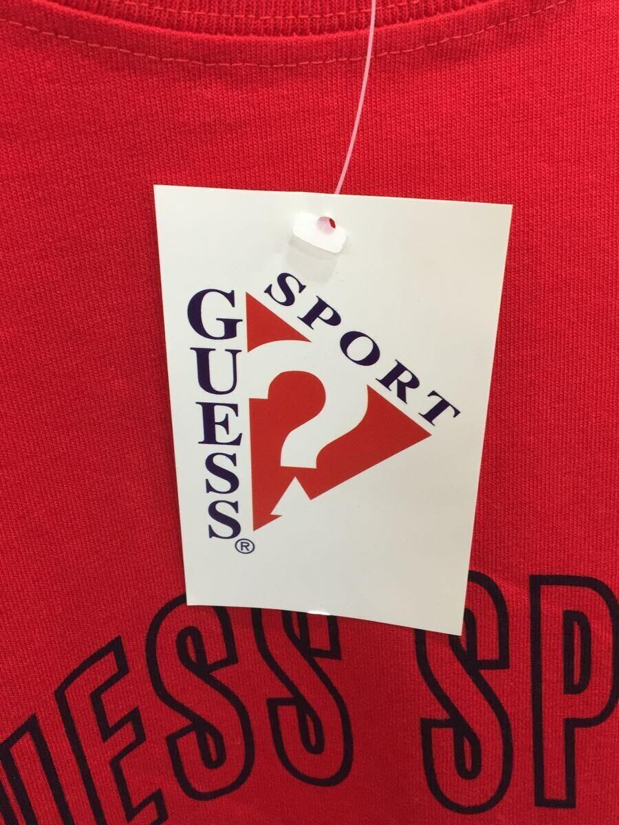 GUESS◆USA製/Tシャツ/XL/コットン/RED_画像4