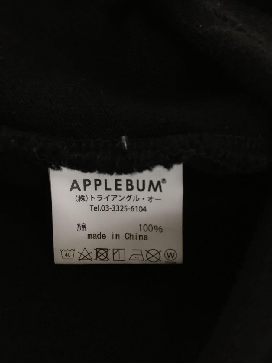 APPLEBUM◆Tシャツ/M/コットン/BLK_画像4