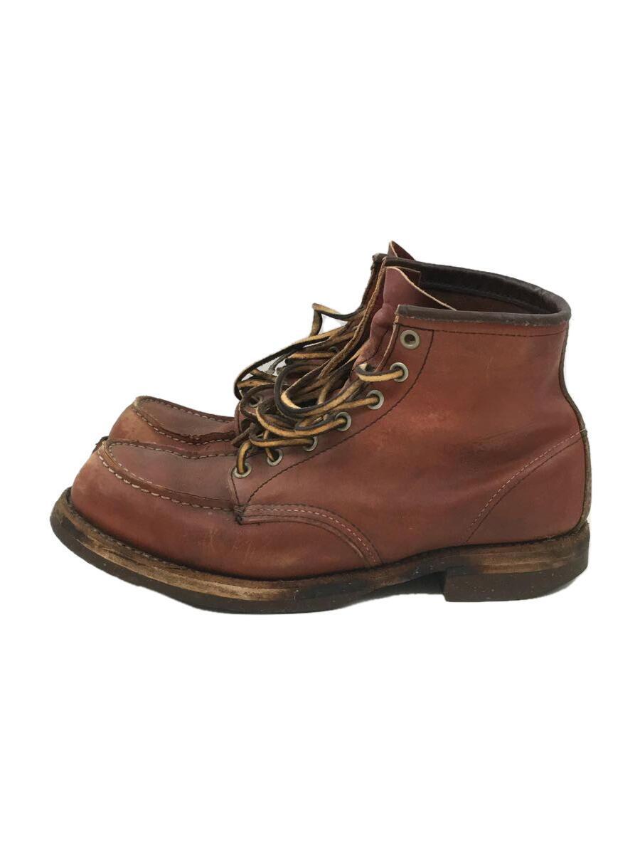 RED WING◆レースアップブーツ/US8.5/BRW/レザー/8875