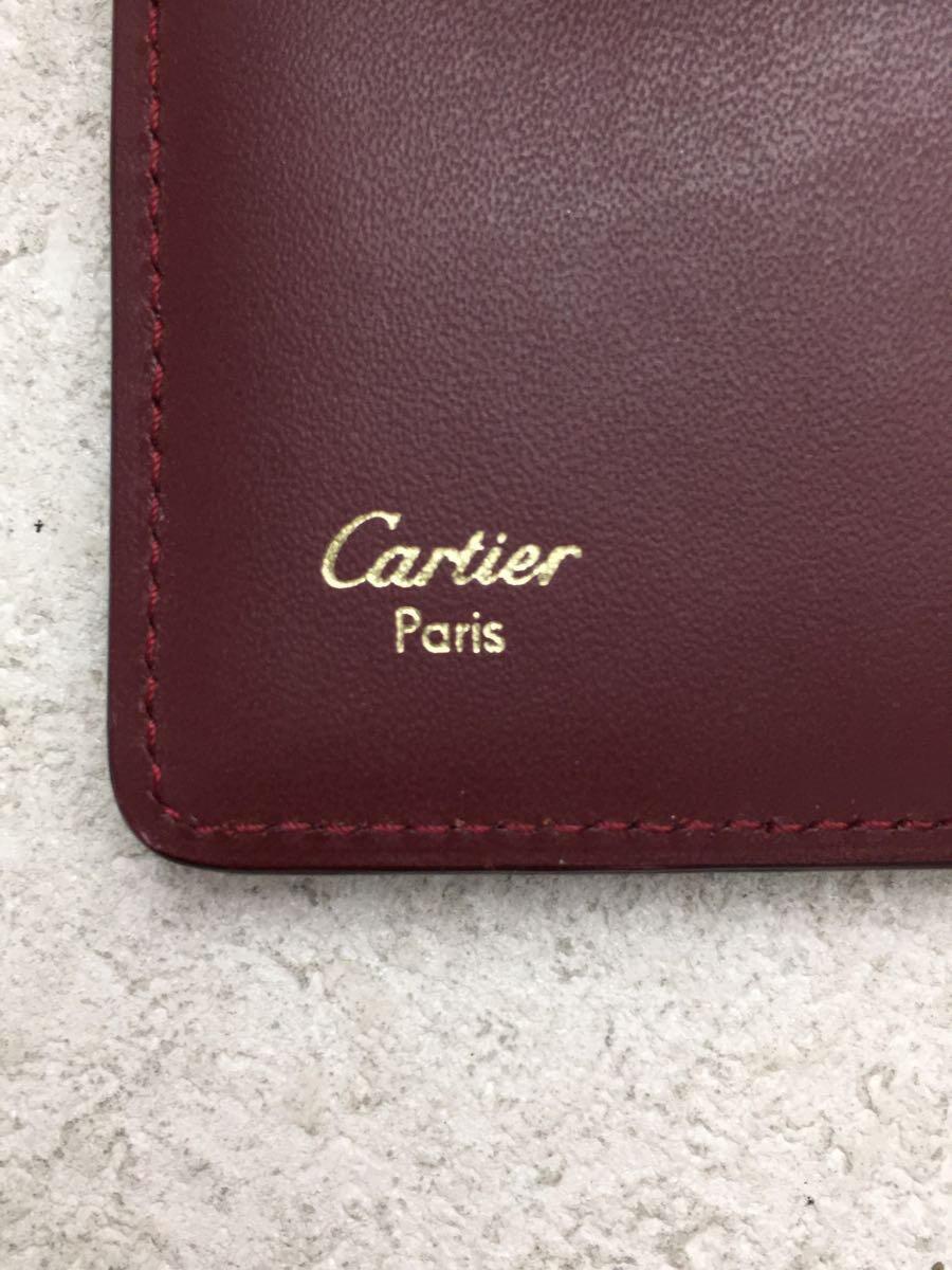 Cartier◆6連キーケース/レザー/ボルドー/メンズ_画像3