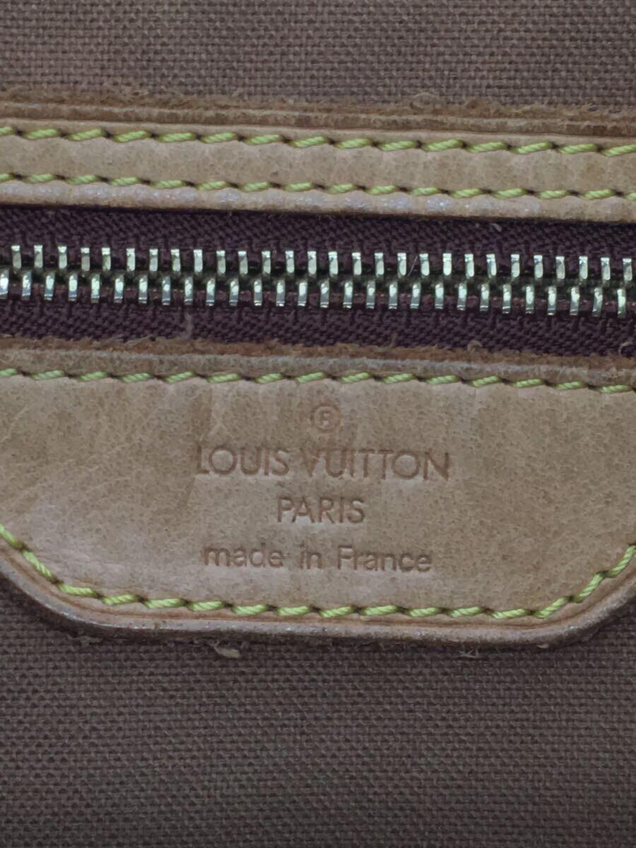 LOUIS VUITTON◆バティニョールヴェルティカル_モノグラム_BRW/PVC/BRW/モノグラム_画像5