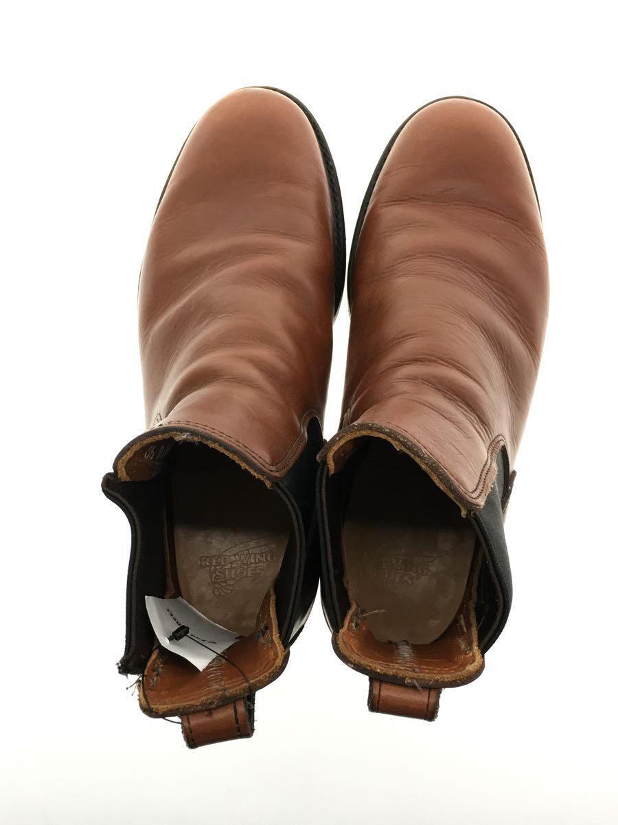 RED WING◆サイドゴアブーツ/US8.5/BRW/レザー_画像3