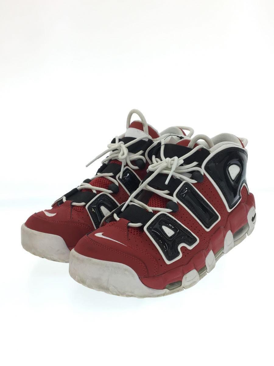 NIKE◆AIR MORE UPTEMPO 96/エアモアアップテンポ/レッド/921948-600/27cm/RED_画像2