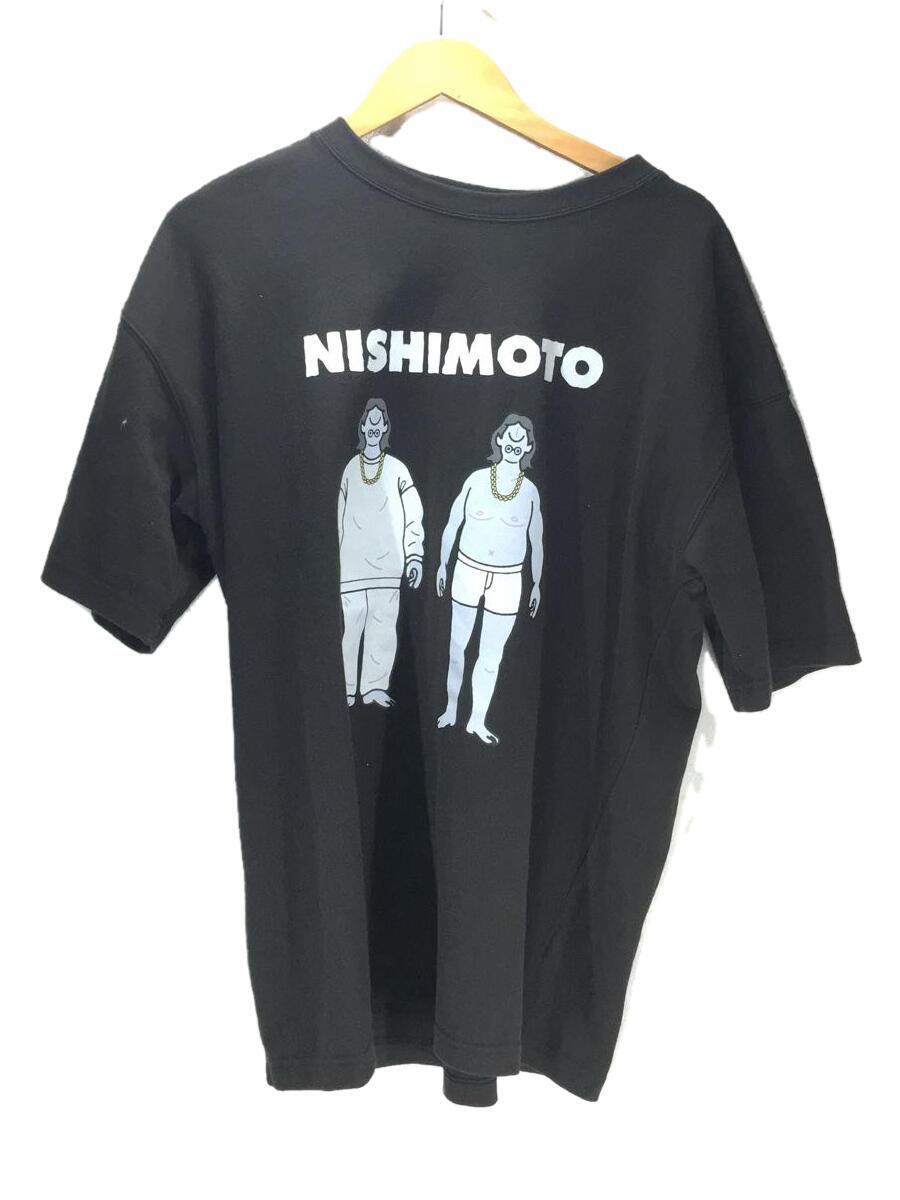冬バーゲン☆】 NISHIMOTO IS THE MOUTH/Tシャツ/XL/コットン/BLK
