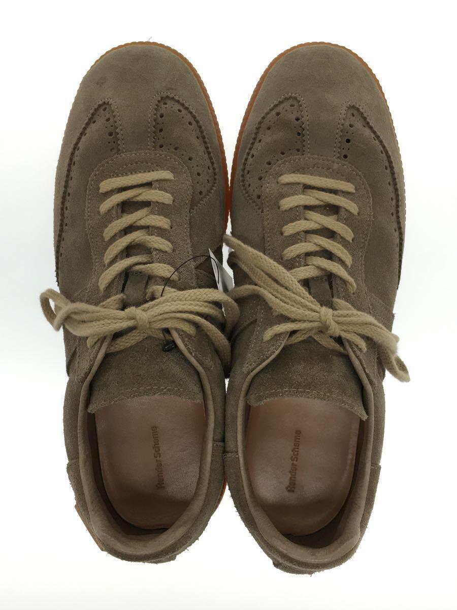 Hender Scheme◆ローカットスニーカー/3/BLK/スウェード_画像3