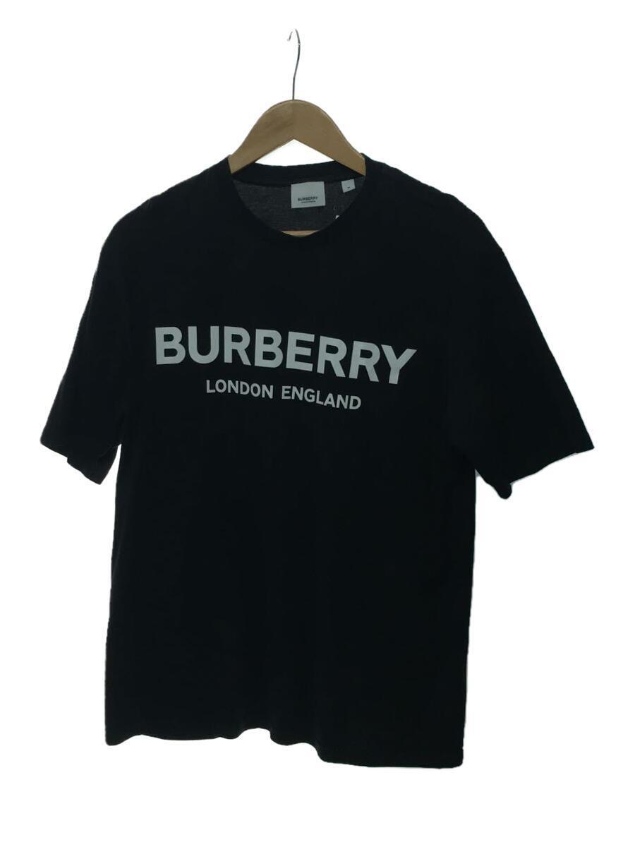 BURBERRY LONDON◆LETCHFORD TAV/Tシャツ/M/コットン/ブラック/8026016