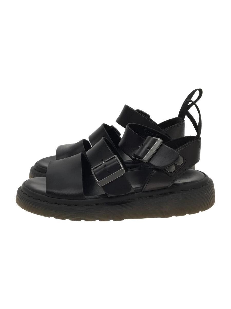 お手軽価格で贈りやすい Dr.Martens◇サンダル/UK4/BLK/15695001 23.0