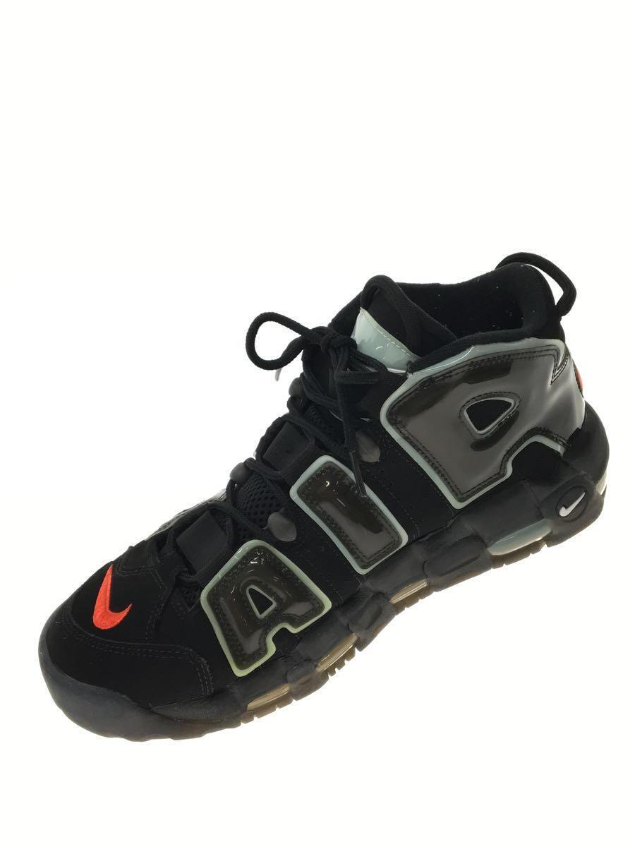 NIKE◆AIR MORE UPTEMPO 96_エア モア アップテンポ 96/27.5cm/BLK_画像9