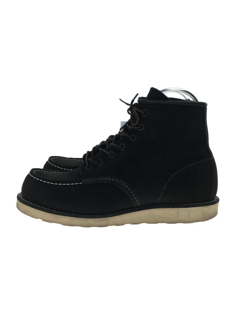 春夏新作 RED WING◇レースアップブーツ/US8/BLK/スウェード/8862 26.0