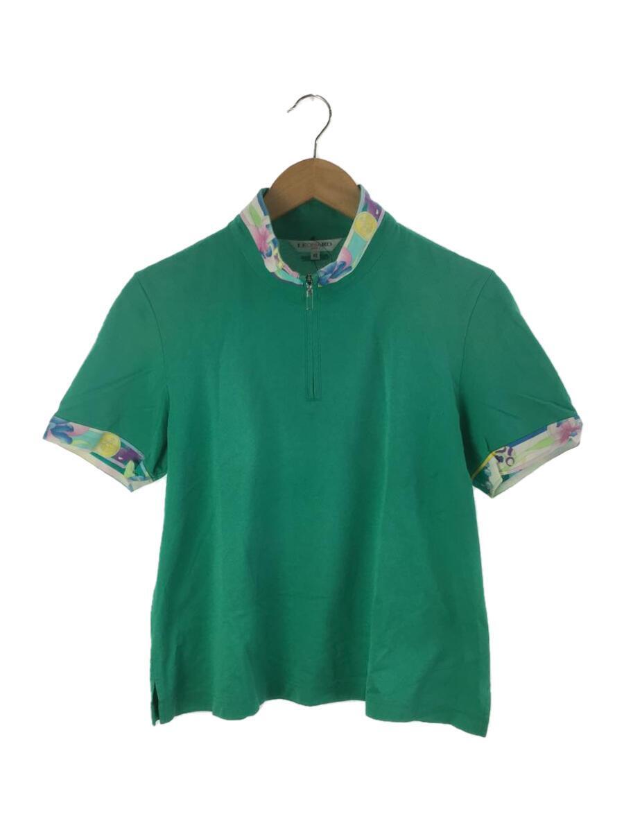 LEONARD* polo-shirt /42/ cotton /GRN/ wool sphere have 
