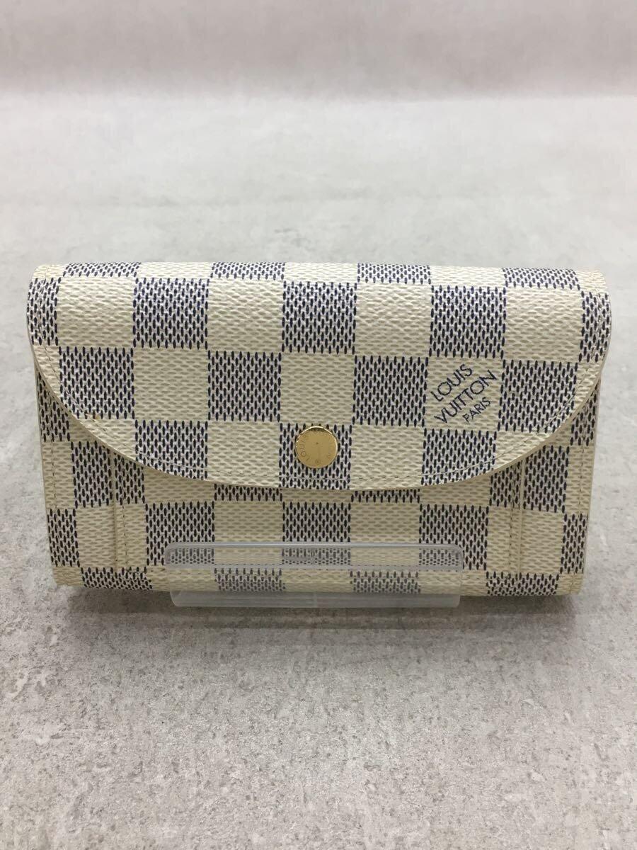 LOUIS VUITTON◆財布/-/GRY/レディース/ダミエ