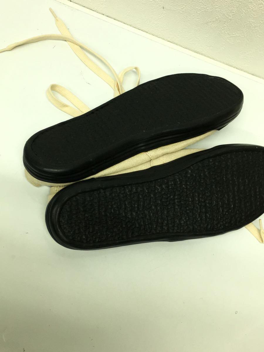 REPRODUCTION OF FOUND◆FRENCH MILITARY ESPADRILLE/ローカットスニーカー/42/CRM_画像4