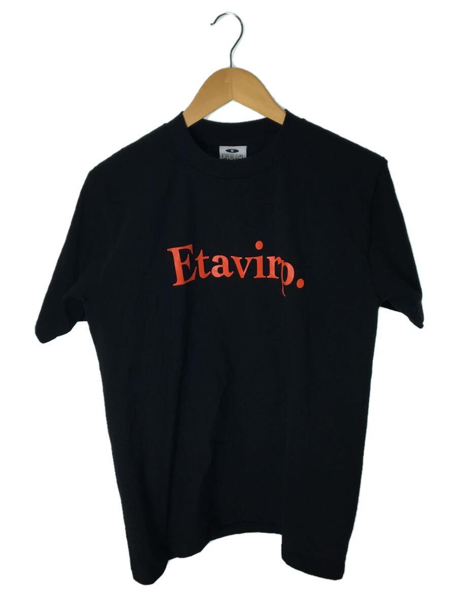 Etavirp/Tシャツ/M/コットン/BLK/無地