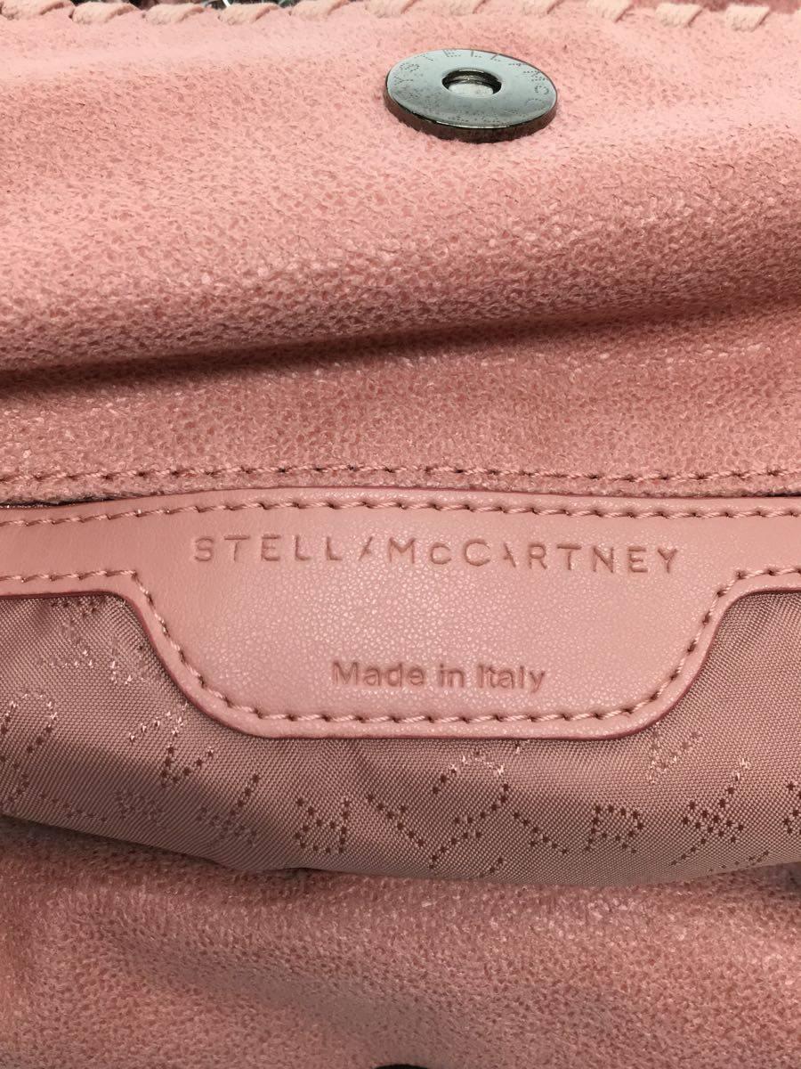 STELLAMcCARTNEY◆ショルダーバッグ/スウェード/PNK/無地/371223W9132_画像5