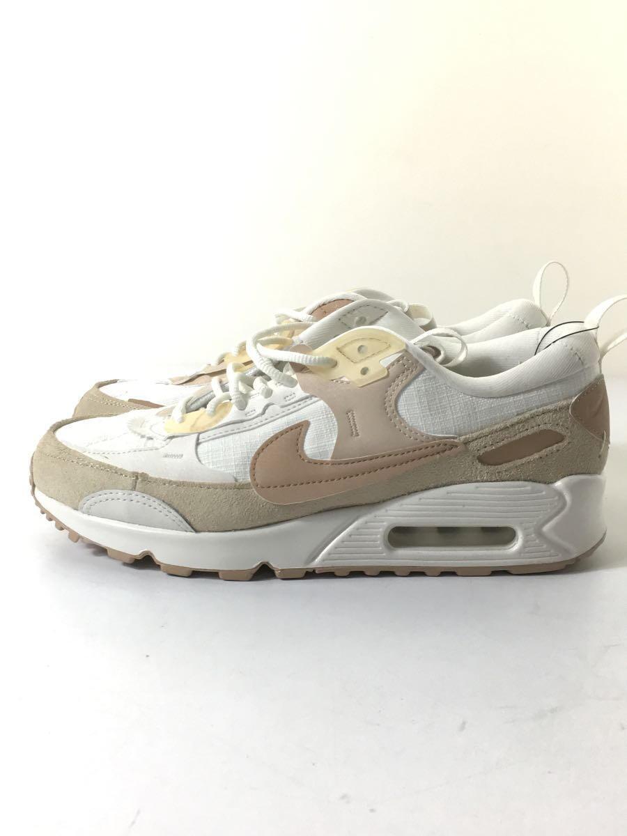 NIKE◆WMNS AIR MAX 90 FUTURA/ローカットスニーカー/24.5cm/BEG/DV7190-100_画像1