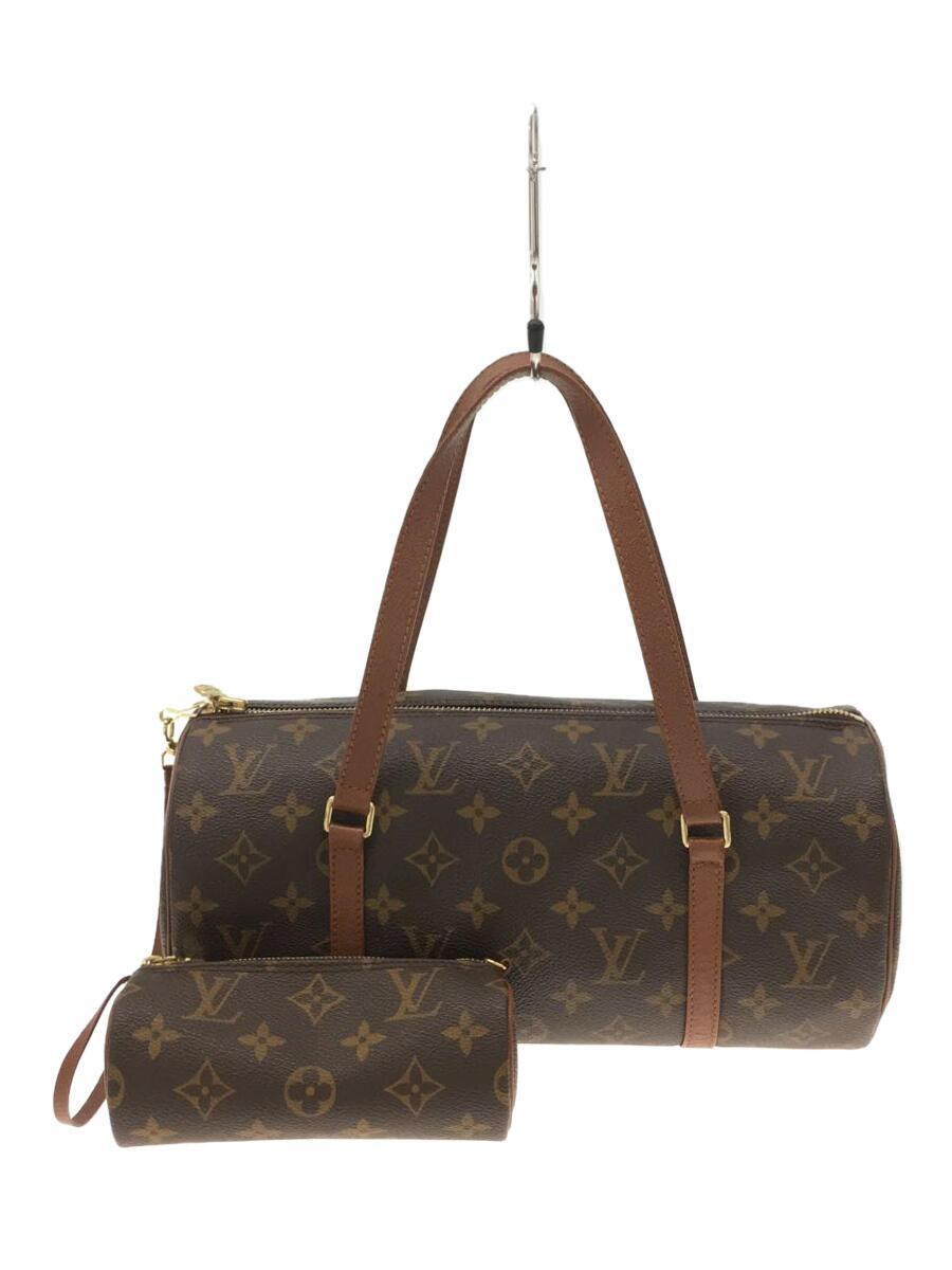 LOUIS VUITTON◆ハンドバッグ/レザー/BRW/M51365/パピヨン30/インバッグ付