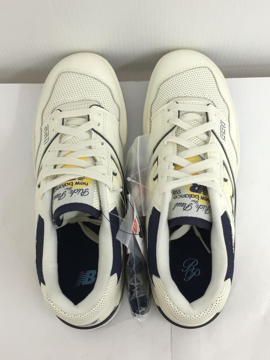 NEW BALANCE◆タグ付/Rich Paul/BB550RP1/リッチポール/ローカットスニーカー/27.5cm/WHT/レザー_画像3