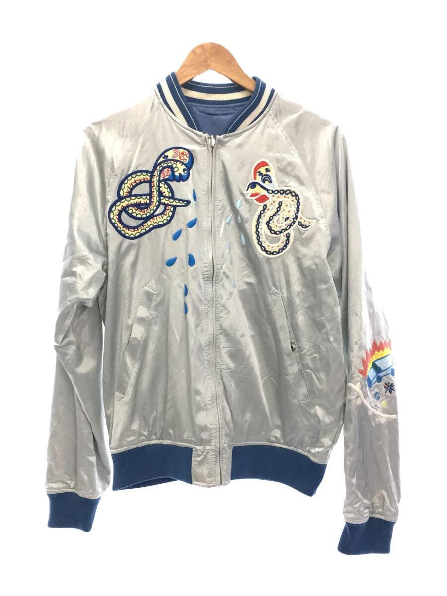 ファッションDIESEL◇J-ROCKET JACKET/ヘビ/南国/スカジャン/L
