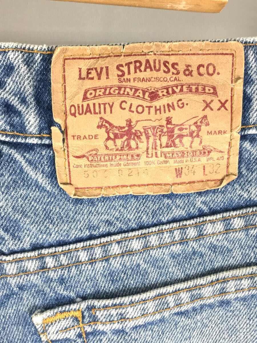 Levi’s◆リーバイス/ボトム/34/デニム/IDG/506 0215_画像4