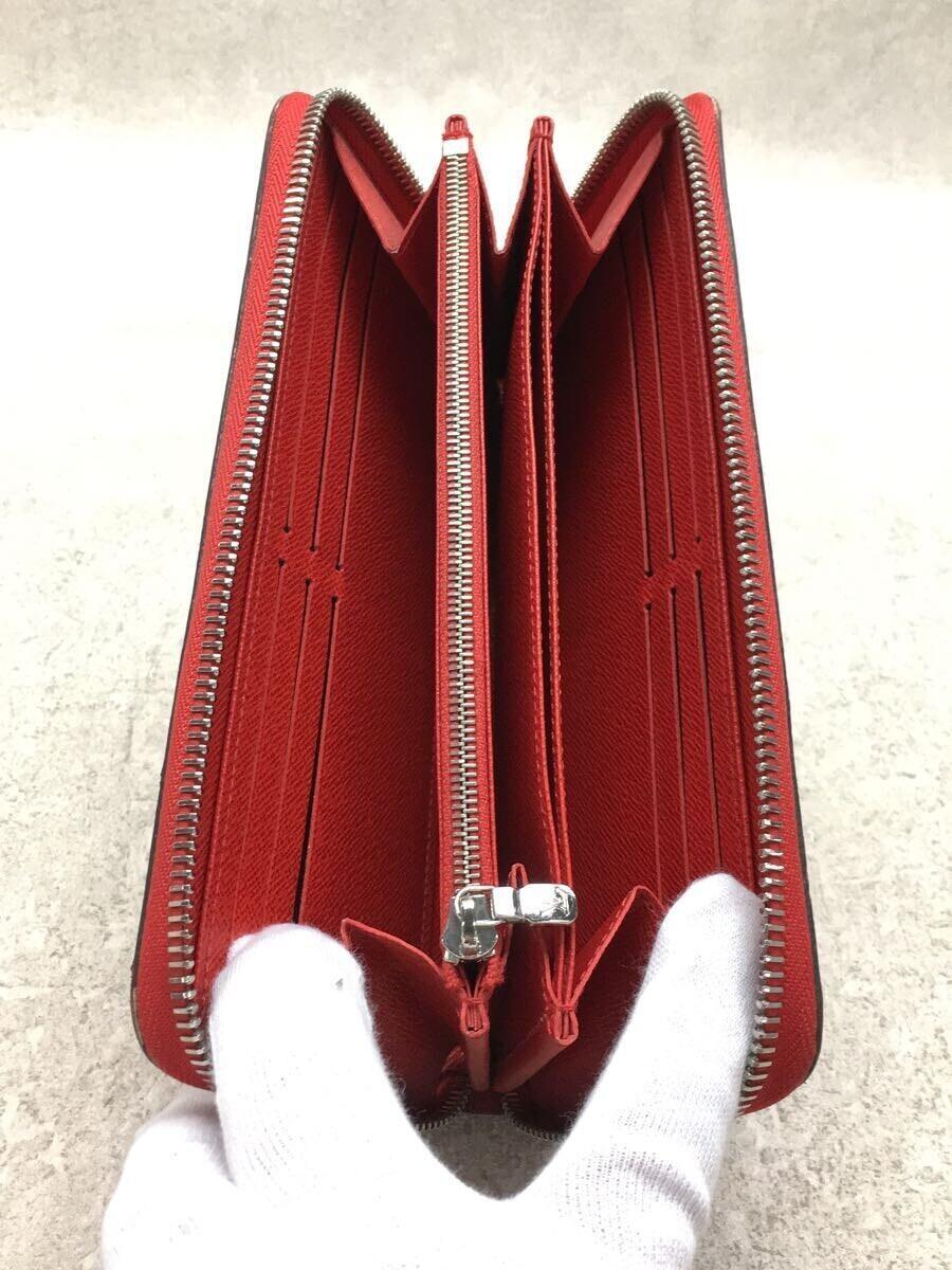 LOUIS VUITTON◆長財布[仕入]/PVC/RED/レディース/M61859_画像4