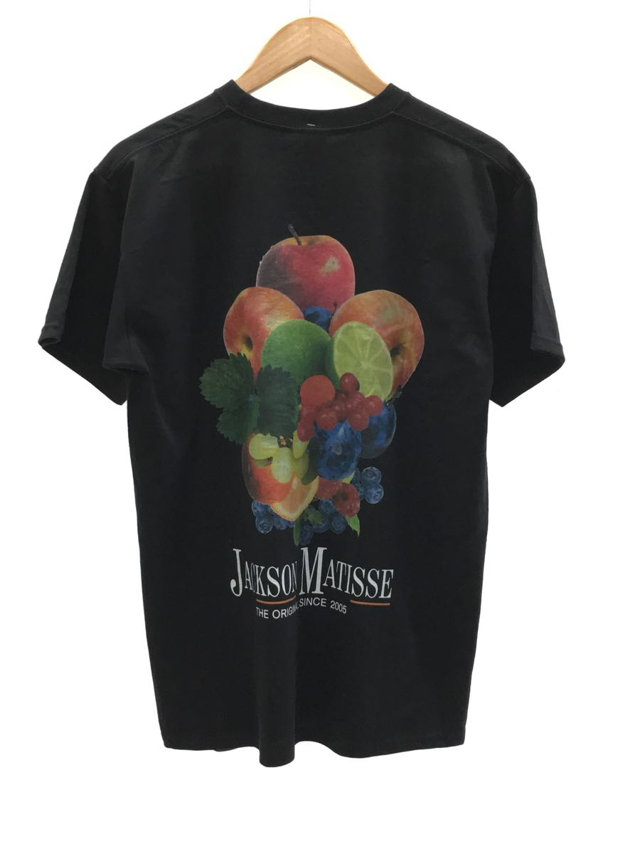 JACKSON MATISSE◆×FRUIT OF THE LOOM/Tシャツ/M/コットン/BLK/フルーツプリント_画像2