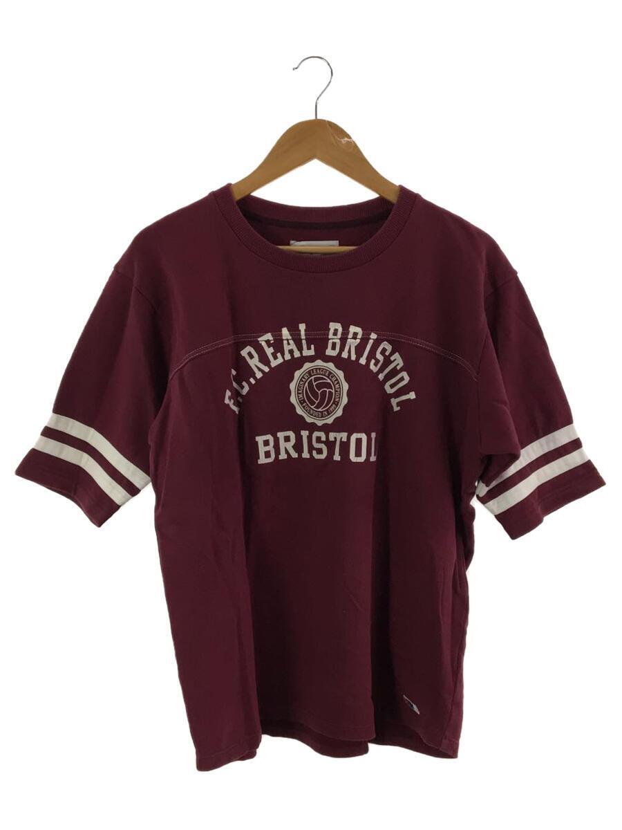 F.C.R.B.(F.C.Real Bristol)◆Tシャツ/L/コットン/BRD/319027/半袖スウェット/カレッジ