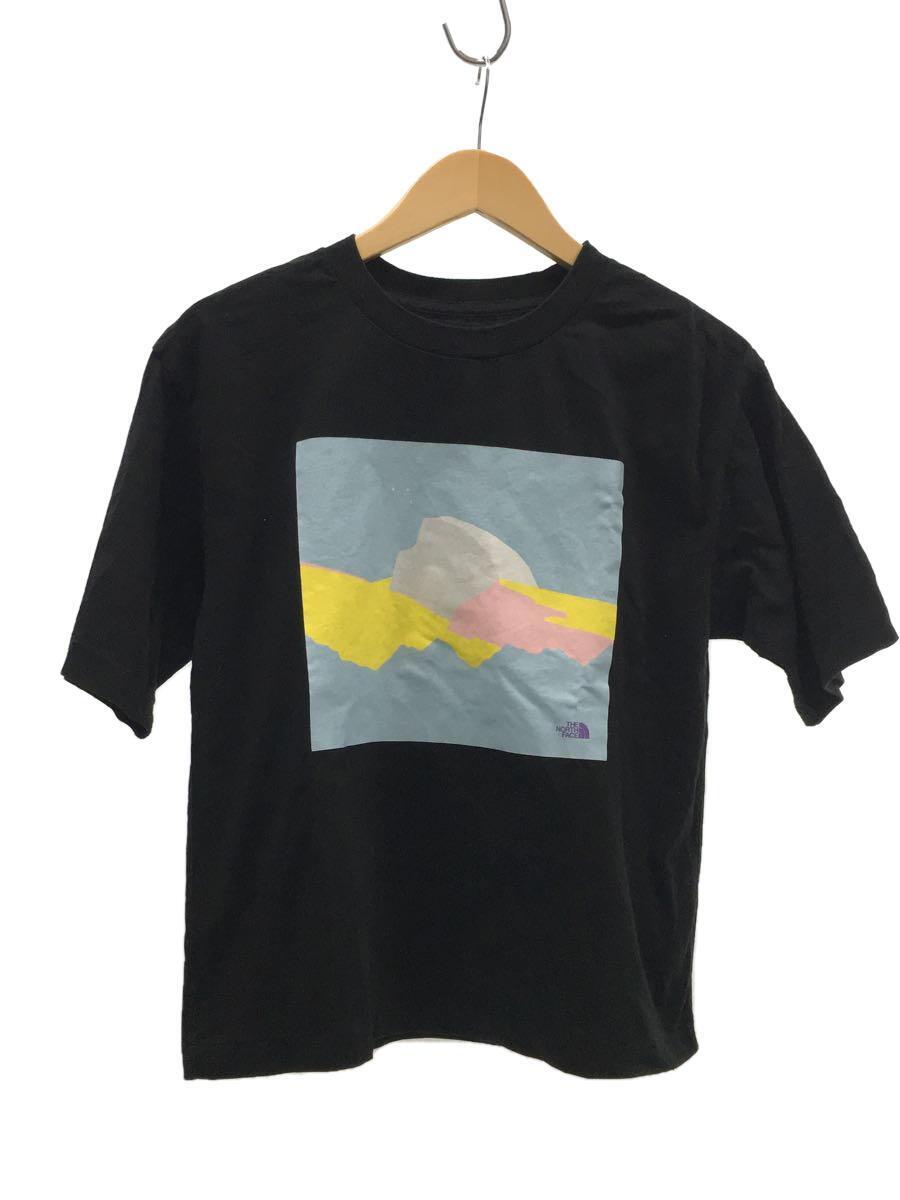 THE NORTH FACE PURPLE LABEL◆5.5oz Graphic Tee/Tシャツ/S/ブラック/NT3155N_画像1