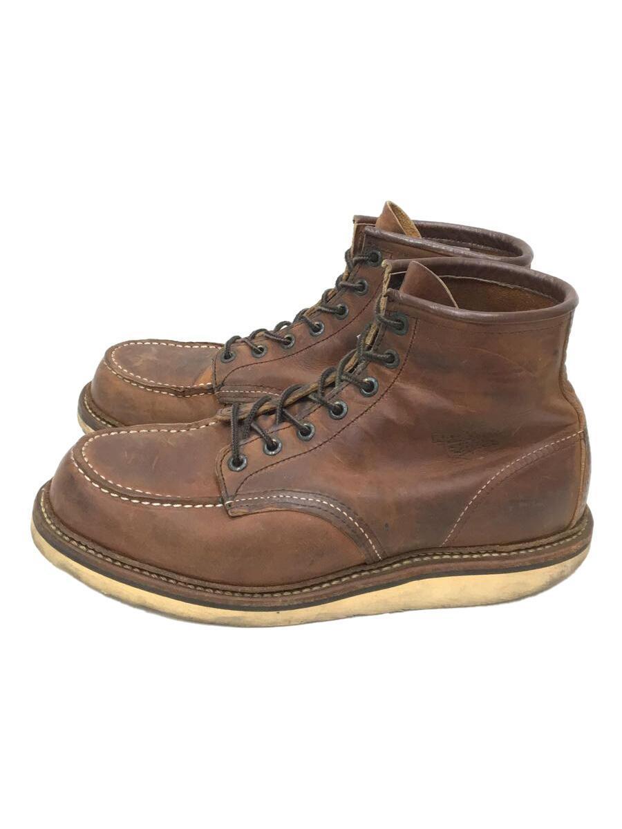 RED WING◆レースアップブーツ/US9/ブラウン/D1907