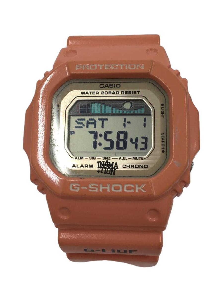 競売 CASIO◇クォーツ腕時計・G-SHOCK/デジタル/ORN/カシオ/GLX-5600XA