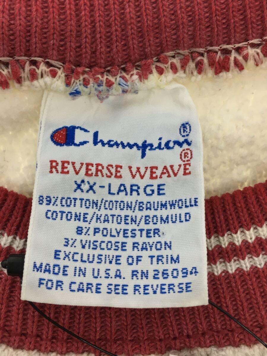 Champion◆reverse weave/スウェット/XXL/コットン/GRY_画像3