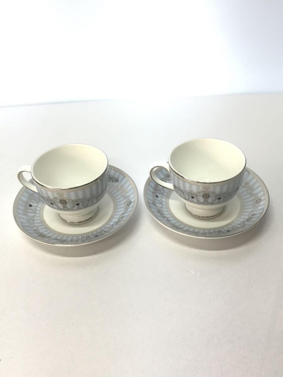 WEDGWOOD◆カップ&ソーサー/2点セット/ブルー/アレクサンドラ_画像3