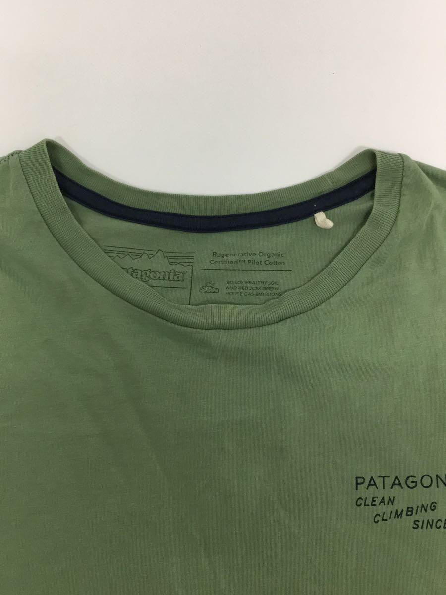 patagonia◆Tシャツ/XS/コットン/GRN/プリント/37545_画像5