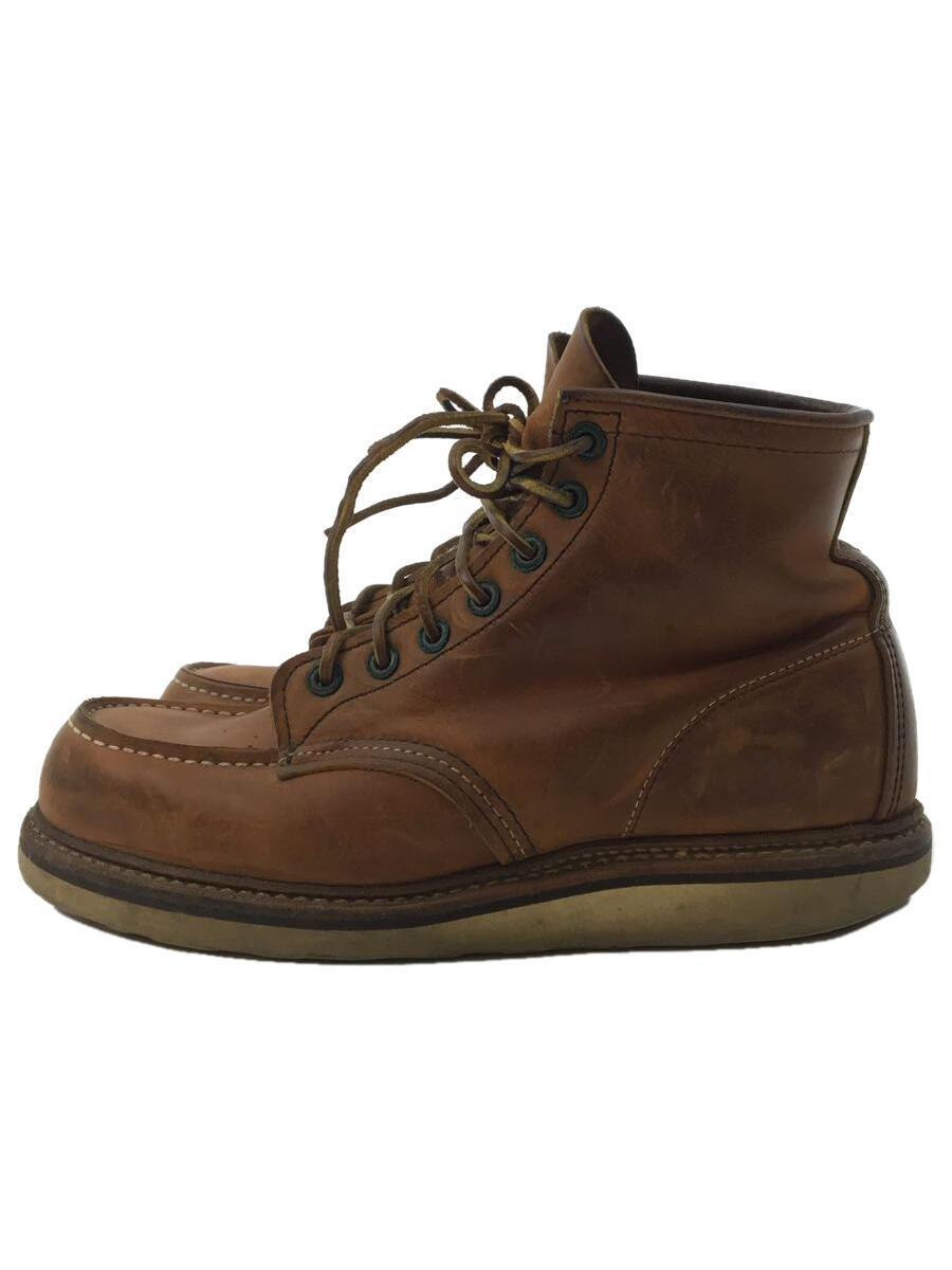 RED WING◆レースアップブーツ/26.5cm/CML/レザー
