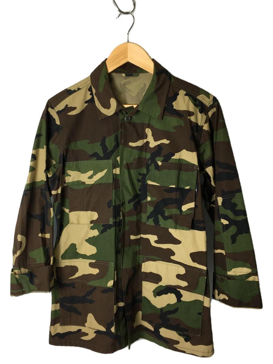 SOPHNET.◆MILITARY 4 POCKET SHIRT/ミリタリージャケット/S/コットン/KHK_画像1