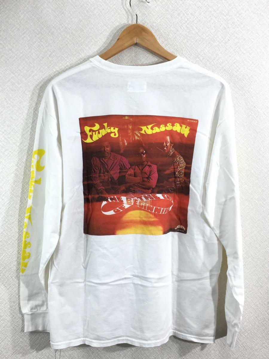 上品な WACKO MARIA◇FUNKY NASSAU/CREW NECK LONG SLEEVE/Tシャツ/M