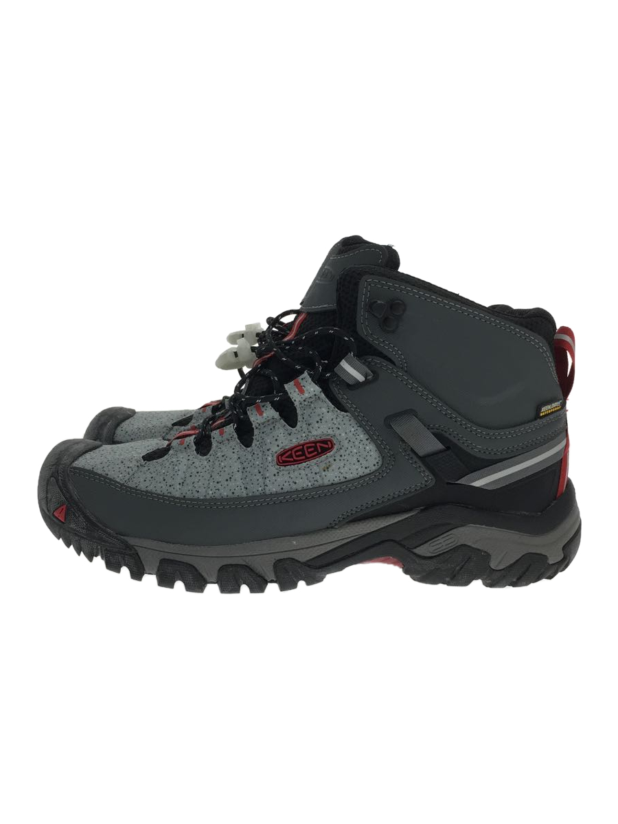 KEEN◆TARGHEE EXP MID SP WP MEN/トレッキングブーツ/27.5cm/グレー/1021804_画像1