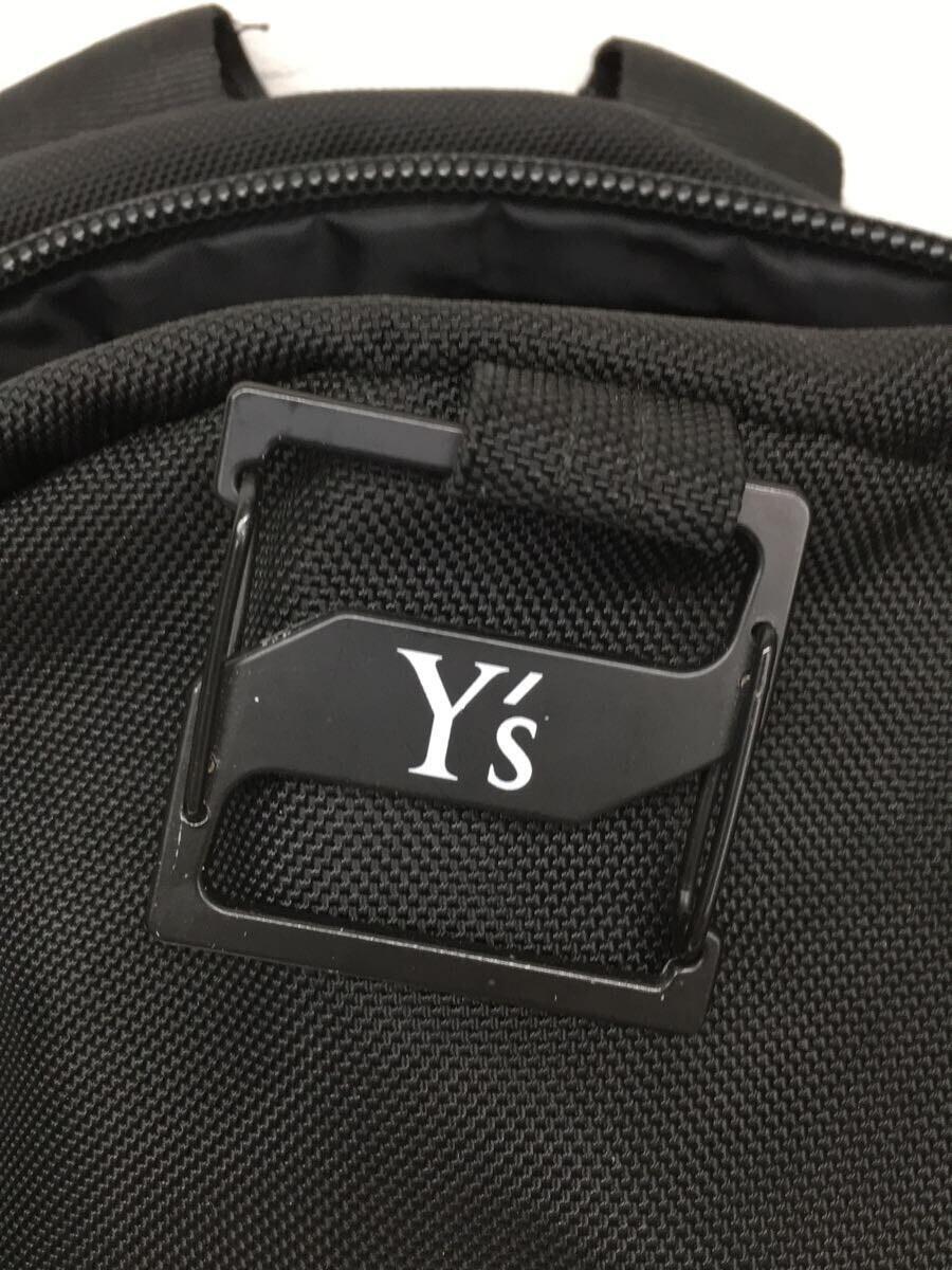 Y’s◆17AW/Logo Embroidery Light Pack/リュック/ブラック/YM-101-902_画像7