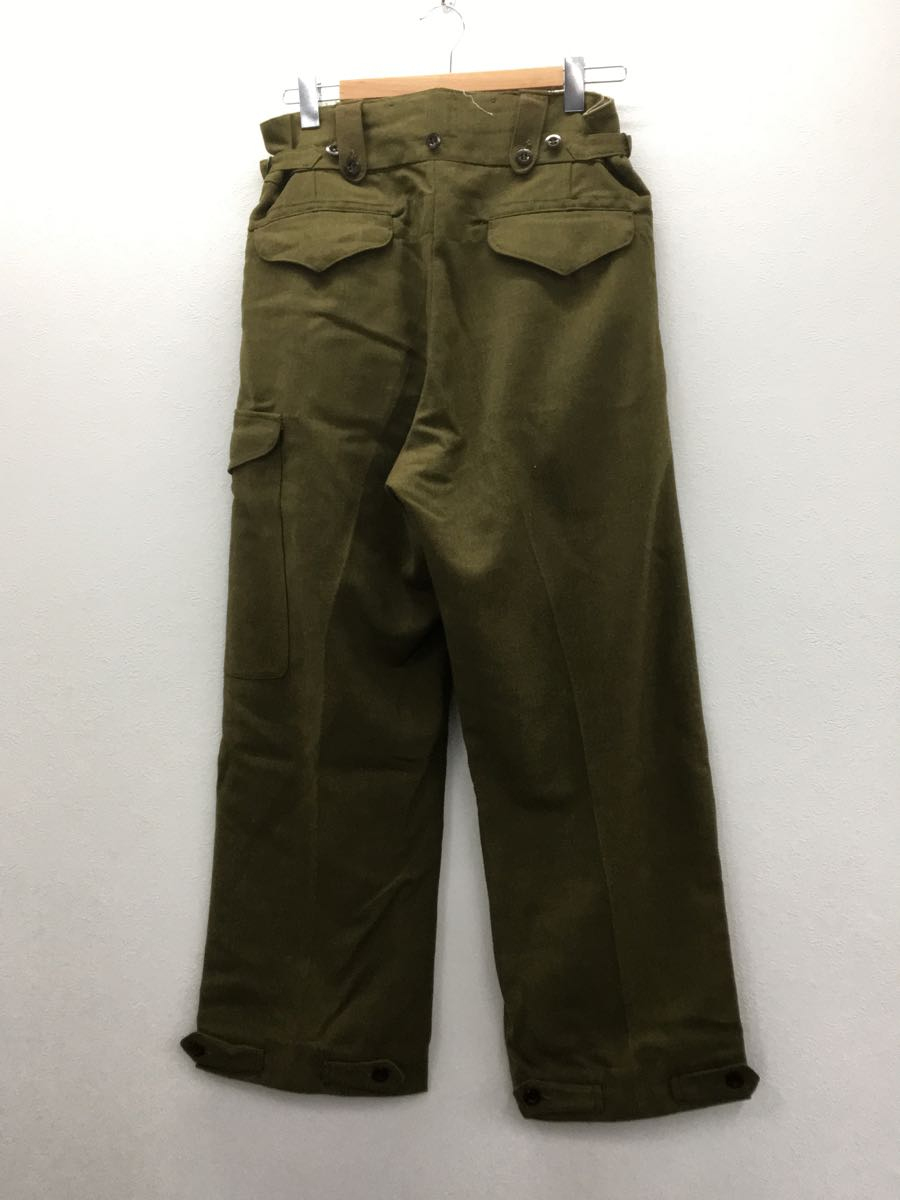 新品登場 MILITARY◇50s/イギリス軍/カーゴパンツ//ウール/カーキ