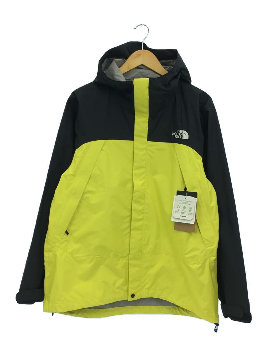 THE NORTH FACE◆DOT SHOT JACKET_ドットショットジャケット/L/ナイロン/YLW/NP61930