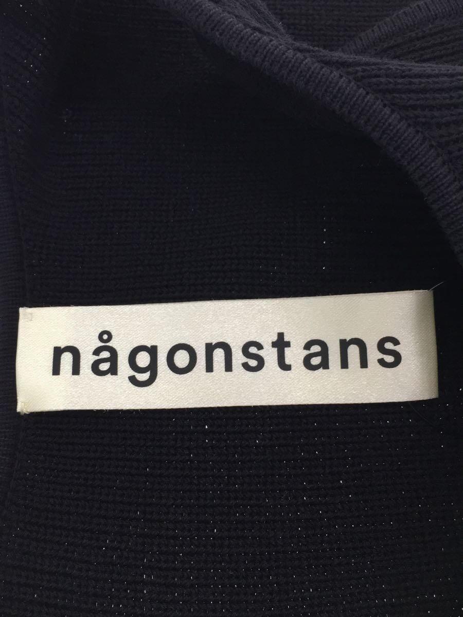 nagonstans◆ノースリーブカットソー/36/コットン/BLK/無地/470BS170-5980_画像3