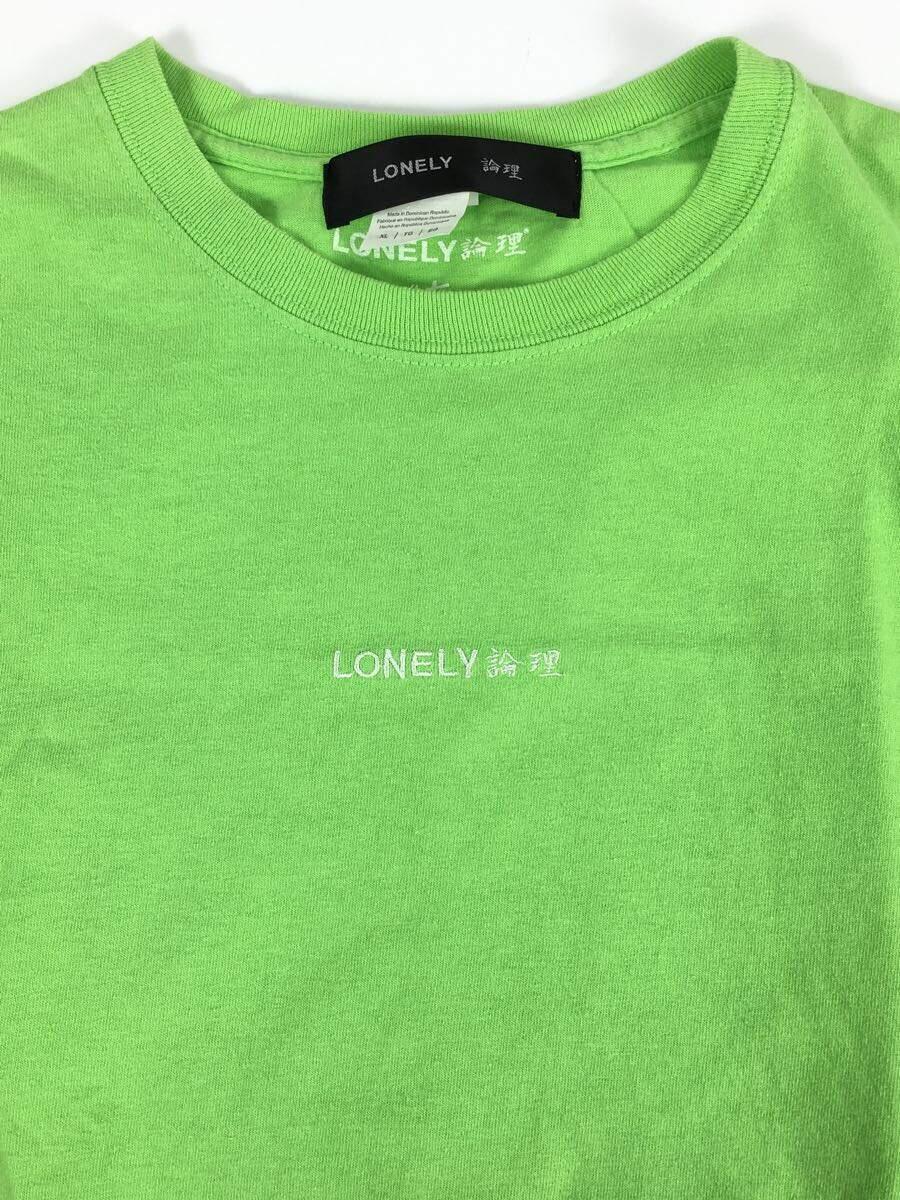LONELY論理◆Tシャツ/XL/コットン/GRN_画像7