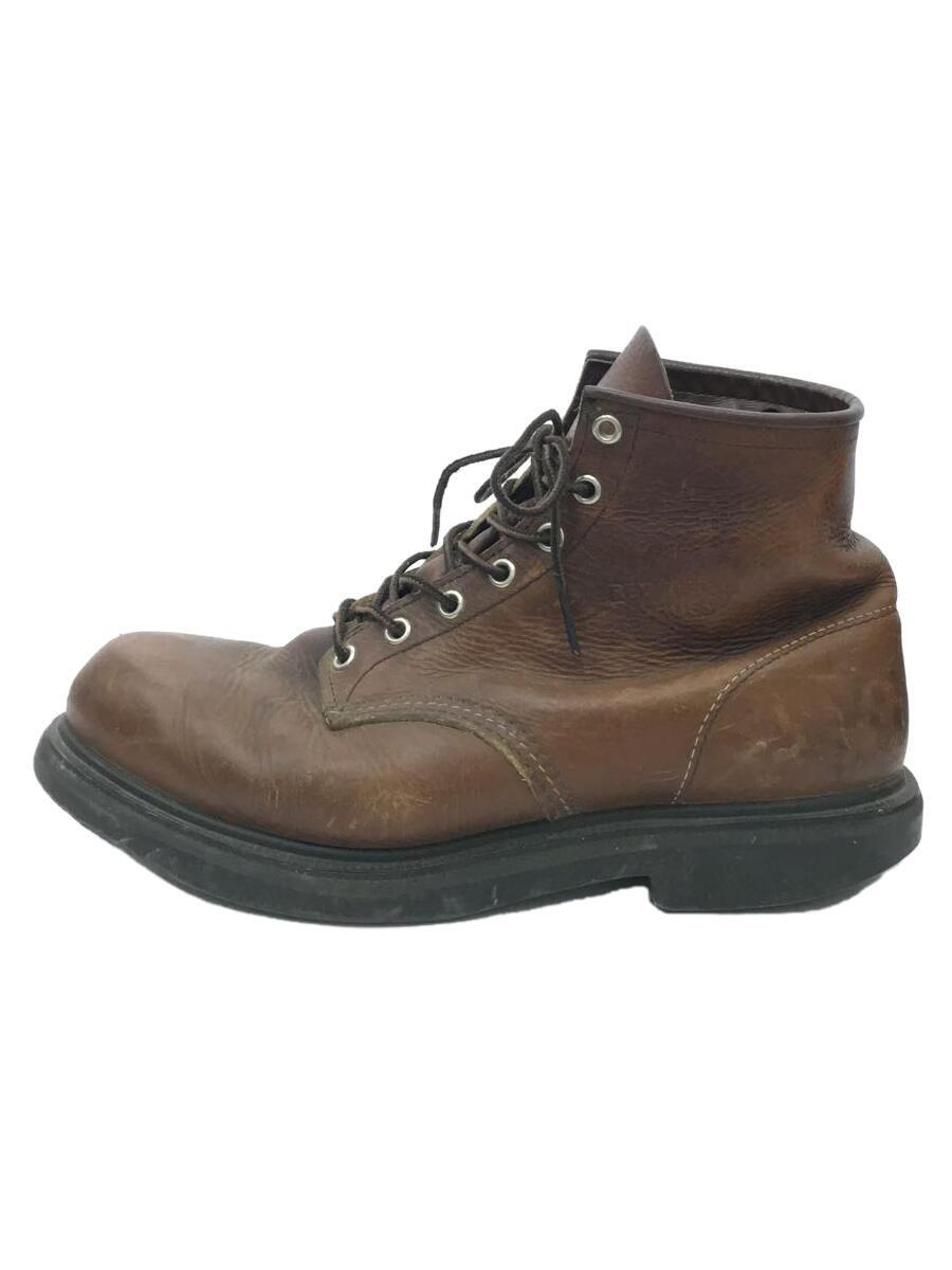RED WING/レースアップブーツ/US9.5/BRW/レザー/2911