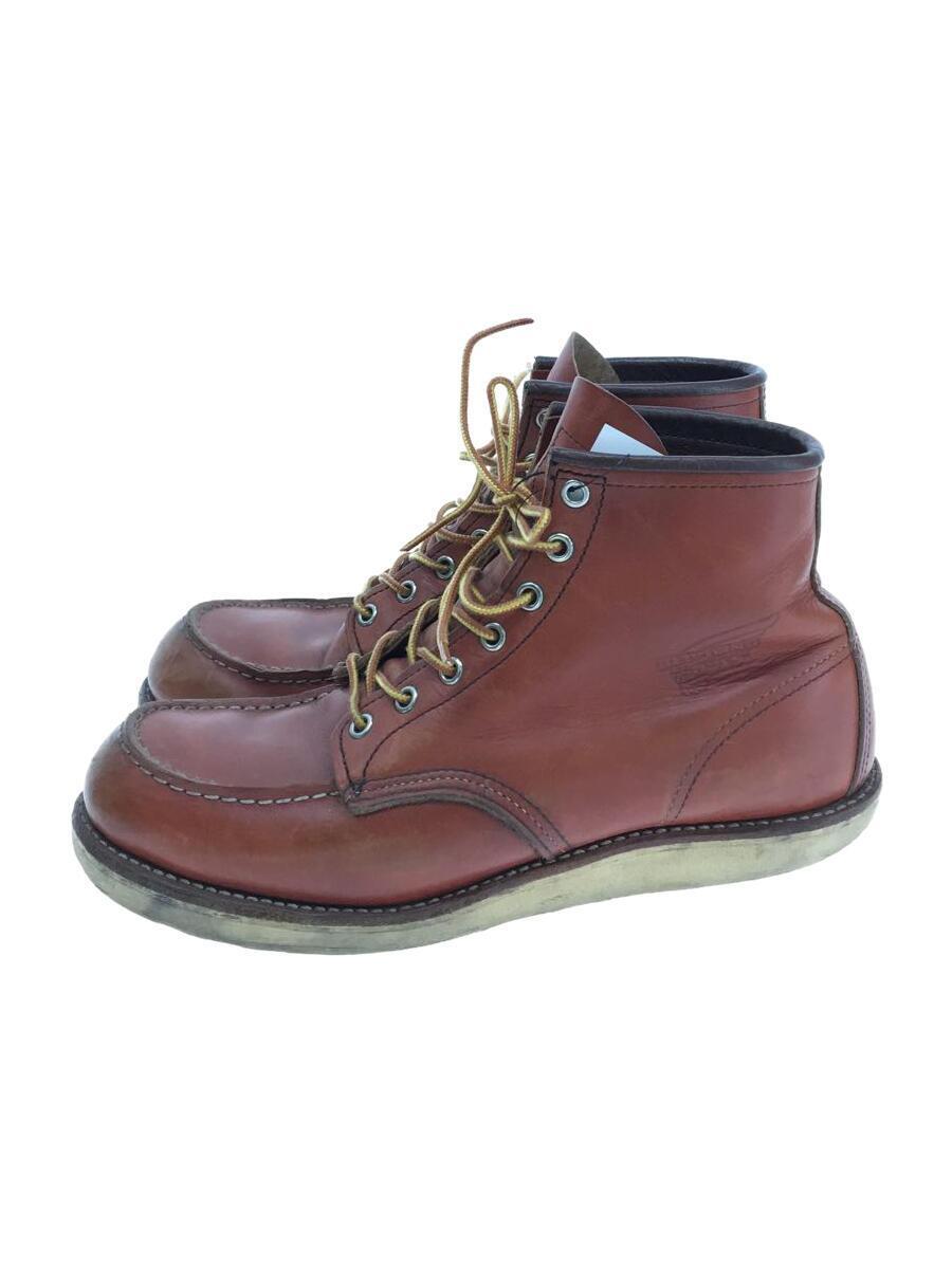 RED WING◆レースアップブーツ/27.5cm/BRW/8131