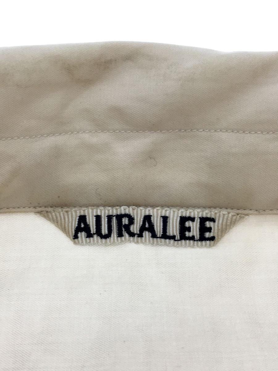 AURALEE◆18AW/WASHED FINX TWILL BIG SHIRTS/長袖シャツ/3/A8AS02TN_画像3