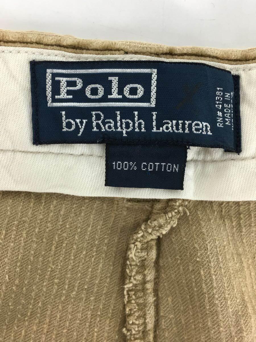 POLO RALPH LAUREN◆ボトム/40/コットン/BEG_画像4