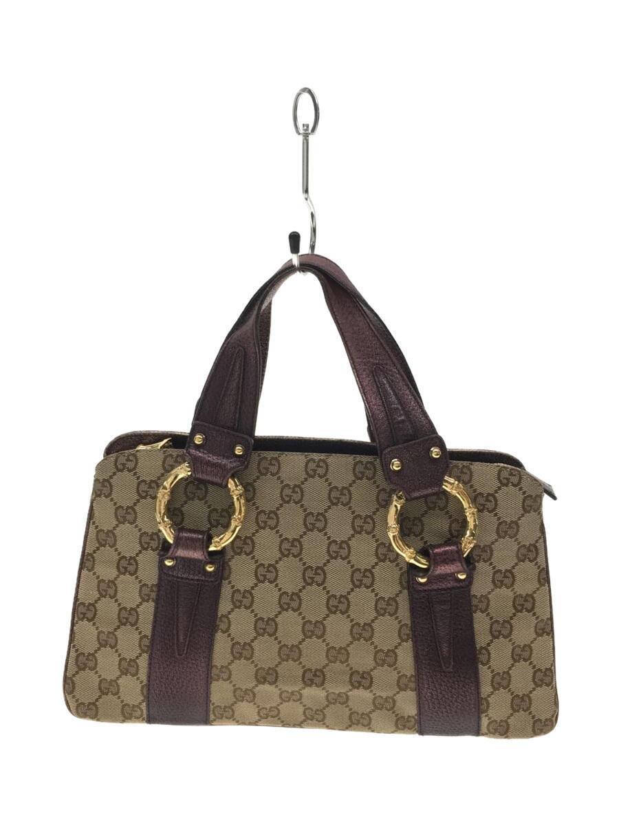 品質一番の GUCCI◇トートバッグ/GGキャンバス/BEG/総柄/131324 213317