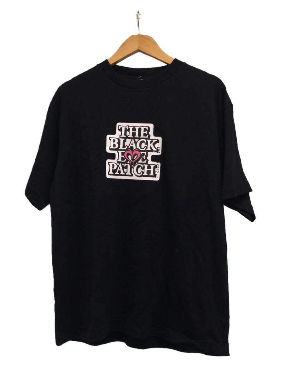 Blackeyepatch◆コラボTシャツ/FREE/コットン/BLK/プリント_画像1