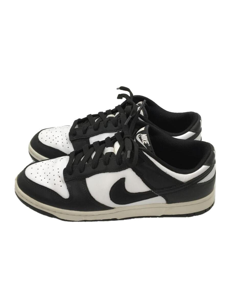 NIKE◆DUNK LOW RETRO/DD1391-100/27cm/WHT/フェイクレザー/ナイキ/パンダダンク_画像1